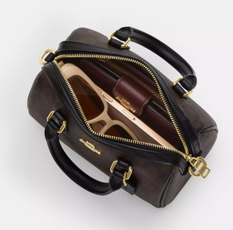 Mini Rowen Crossbody Bag In Signature Canvas