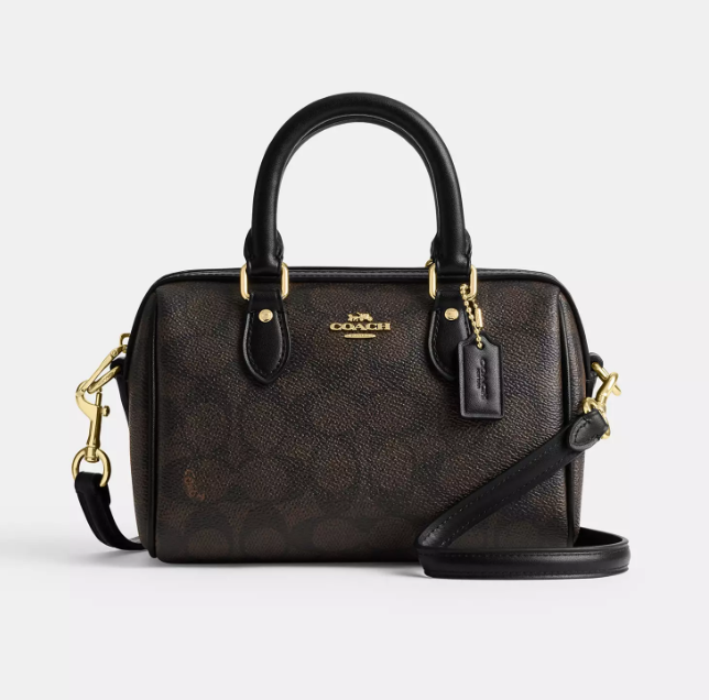 Mini Rowen Crossbody Bag In Signature Canvas